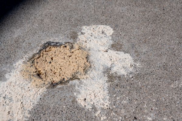 Sidewalk Mudjacking in Lima